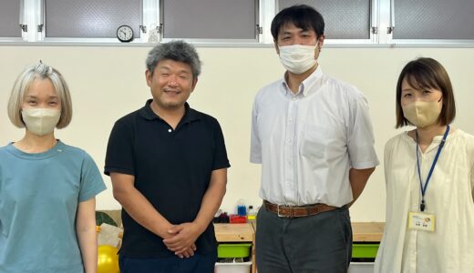 愛媛県で活動されている放課後等デイサービス事業所さんの「青藍学舎」様が、ゆずのご見学に来られました